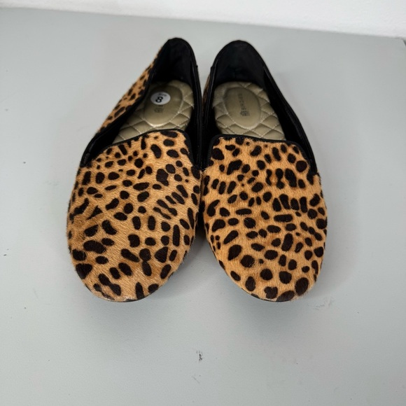 Birdies Spotted Calf Hair Slip On Shoes Size 8 - Picture 2 of 8